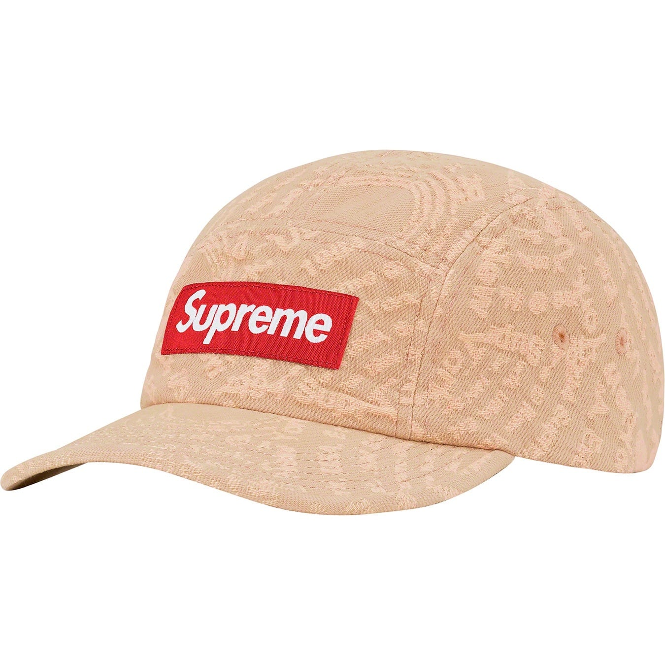 Circles Jacquard Denim Camp Cap view 2